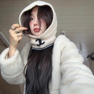 Chanel 毛帽 圍巾2合1 📨巴拉克拉帽 稀缺單品💫