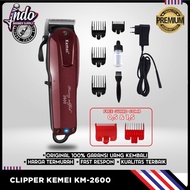 KEMEI 2600 HAIR CLIPPER CORDLESS KM 2600 MESIN CUKUR RAMBUT PG 2600
