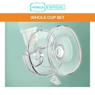 MOMWILIKE Whole Cup Set for Breast Pump Pro (24mm/27mm)