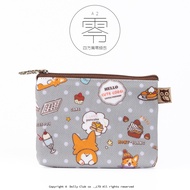 [Dolly Club] Square Flat Coin Purse|Multicolor|A2 Forest|Animals|Floral|Taiwan Made Waterproof Bag