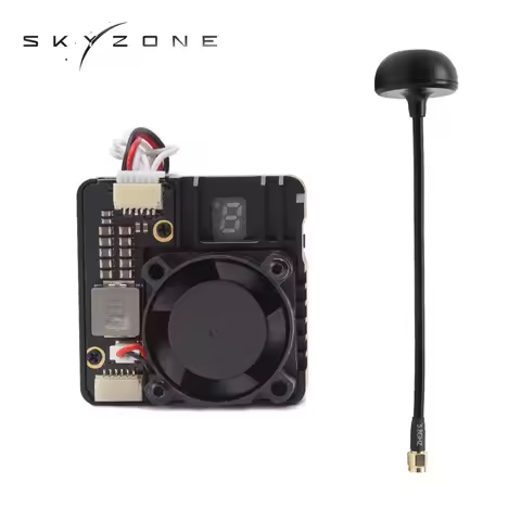 SKYZONE 5.8G FPV VTX Video Transmitter TX2501 CNC shell 2.5W 56CH High Power Support 5G with antenna