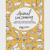 Animal Line Drawing: Learn 150+ Step-by-Step Animals, Insects, Birds, Fish, and Other Cuties