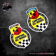 Ready Stock Fiat Fiat Abarth Abarth Abarth 500 595 695 Body Decoration Sticker Waterproof Reflective