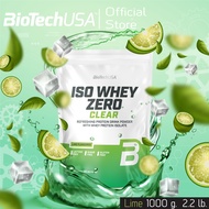 BioTechUSA Iso Whey Zero Clear 1000g Lime (เวย์โปรตีนไอโซเลต รสมะนาว ลีนเวย์) เวย์โปรตีนแบบใส ไม่มีก