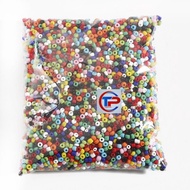 1kg bag of colorful Acrylic plastic beads HG045