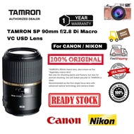 Tamron SP 90mm F/2.8 Di Macro VC USD Lens original for canon mount nikon mount 1 years warranty