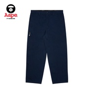 Aape Flagship Store Mens Spring Summer Embroidered Letter Label Decorative Casual Long Pants Straigh