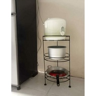 Stackable Kitchen Pot rack, Lower Pot rack, Multipurpose Stacking rack, Multifunctional Tiered Kitch