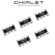 ROW Resistor 0603x4 SMD 5% Network Resistance 0603 8P4R 0Ω To 750kΩ 2Ω30Ω120Ω510Ω 11KΩ51KΩ240KΩ56Ω24