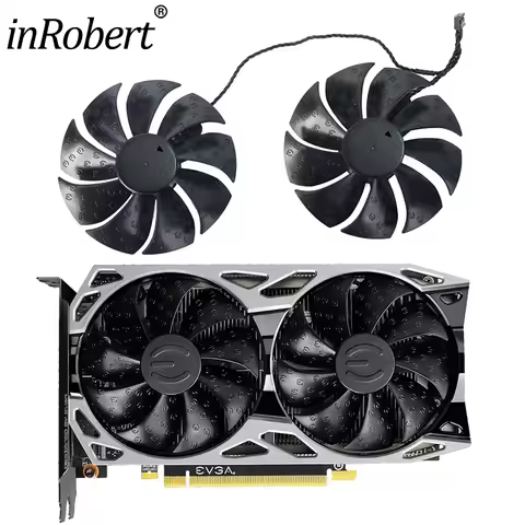 New 87MM PLA09215S12H Dual Cooler Fan Replacement For EVGA RTX 2060 KO GTX 1660 TI 1650 SUPER Graphi