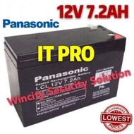 PRO🏠 Autogate UPS 12V 7.0Ah / 7.2Ah PNS Rechargeable Sealed Lead Acid Solar/alarm/ autogate battery