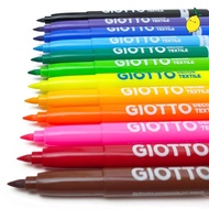 Giotto Decor Textile / Permanent Fabric Paint Marker / Textile Paint / Fabric Paint