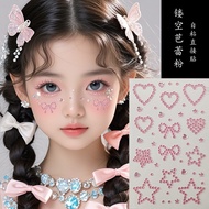 MATA 3d Diamond Love Star Eye Make Up Sticker Eye Makeup Decoration Concert Face Jewel - Studio Stra