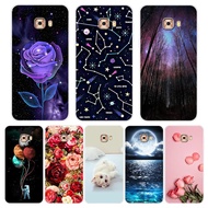 Samsung C9 Pro Printed Cartoon Pattern Back Protective Case Cover For Samsung C9 Pro Soft Silicone TPU Casing