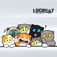 Car Sticker Funny Funny Cat Car Sticker Rear Glass Body Sticker Electric Car Sticker Cute20251226