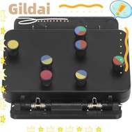 GILDAI Ukulele Chord Presser​, ​Practice Assistant​ Black​ ​Ukulele Aid​, Eliminates Finger Pain​ Uk