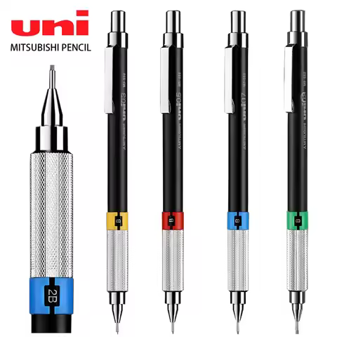 Japan UNI Mitsubishi Mechanical Pencil M5-552 Low Center of Gravity Automatic Pen for Fine Painting 
