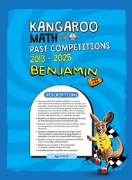 KANGAROO MATH PAST COMPETITION (KMC) 2013 – 2025 BENJAMIN _ ISBN 9786294690073