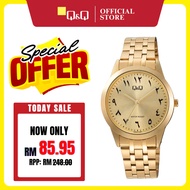 Q&Q Japan by Citizen  Jam Tangan Lelaki Men's  Stainless Steel Arabic Dial Watch C00A