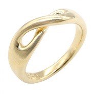 【二手】Tiffany & Co.) Infinity戒指，8號，18K黃金，女士款，二手