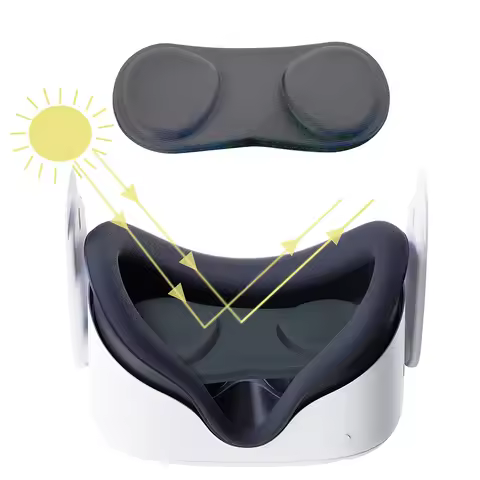 Lens Protective Cover Anti-Scratch Dustproof Lens Case VR Lens Protector for Meta Quest 3S/3/2/Pico4