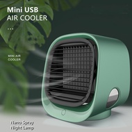 Mini Air Cooler Aircon Fan USB Portable Fan Desktop Cooling Air Conditioner