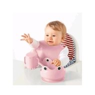 ❤️IKEA ORIGINAL WAREHOUSE SALE ❤️ MATA pink 4 pcs baby toddler kanak bayi feeding set sudu cawan mangkuk bib