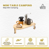 CAMPKEUN Mini Table Camping - Portable Outdoor Camping Stove Table - Mini Aesthetic Camping Outdoor 