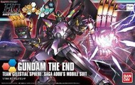 【模型屋】BANDAI 鋼彈創鬥者TRY HGBF 1/144 #036 GUNDAM THE END 終結鋼彈