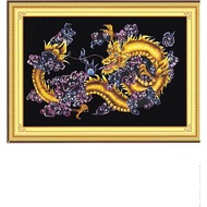 Magic Dragon diamond painting 77239 Size: 108x75 cm