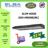 ELBA SLIM HOOD WITH TWIN MOTOR ESH-M9098(BK) - ELBA WARRANTY MALAYSIA