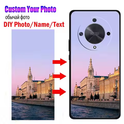 Customized DIY Photos Phone Cases for Honor Magic 6 Lite 8 7 Pro Silicone Cover Honor Magic4 Lite Ma