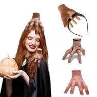 2026 Adams Family Wednesday Palm Wednesday thing Demon Hand Props Halloween Broken Hand Enamel ##202