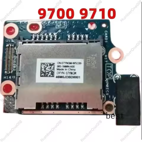FOR DELL XPS 17 9700 9710 P92F Card Reader Audio Board 07YNGM 7YNGM 0JHXMY JHXMY（Brand new）
