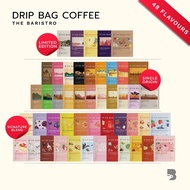 The Baristro Drip Coffee Bags [SG Stock] Dirty Latte | Sakura | Strawberry Cheesecake | Rose Coffee