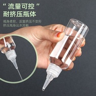 Squeeze Bottle Transparent Tip Bottle Small Empty Bottle Glue Soft Plastic Bottle Lotion Sub-bottlin