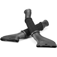 Pair of Air Cleaner Intake Hose 2780902482 + 2780902582 Compatible with Mercedes Benz W166 GL450 GL5