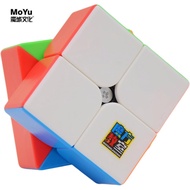 MoYu Meilong 2x2 2x2 Puzzle Cube Speed 2x2 Magic Cube Moyu MFJS MEILONG 2x2x2 Cubing Classroom Speed