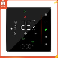 Smart Tuya WiFi Thermostat  Water Floor Heating Controller with LED Color Display Shows Time/Weekday