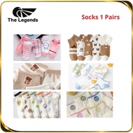 Cartoon Socks Women Socks Men Cartoon Stokin Perempuan Stokin Lelaki 1 Pair TLG