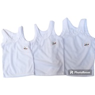 White children's undershirts, 6 pieces, 12 pieces