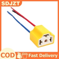 [SDJZT] Top 3-Hole Ceramic H4 Wire Car Headlight Socket Plug Food Packaging