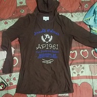 hoodie shirt arnold palmer pit 19x28 inch..kain nipis