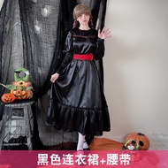 White Wizard Robe Halloween Costume Horror Doll Dress Ghost Bride Witch Costume Party Costume