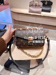LV新款郵差手袋包  單肩 斜孭 鏈條包M46279 Pochette Métis East West