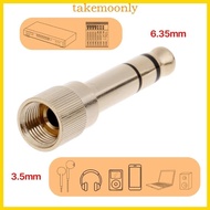 TAK Headphone Adapter 3 5mm Female to 6 35mm Male 1 4 inch to 1 8 inch Stereo Aux