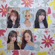 Wjsn 2024 season's greetings ssq starship square benefit photocard pc soobin dayoung yeoreum bona ye
