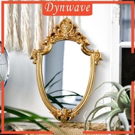 [Dynwave] European Retro Toilet Mirror Shape Framed Hanging Mirror