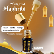 minyak wangi oud al maghribi kental hitam/minyak hikmah magribi/minyak misik maghribi asli hitam ken