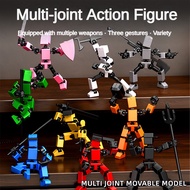 Poseable Articulated Doll Figure DIY Assembly Model Kit for Kids Toy Kit Model Perhimpunan DIY